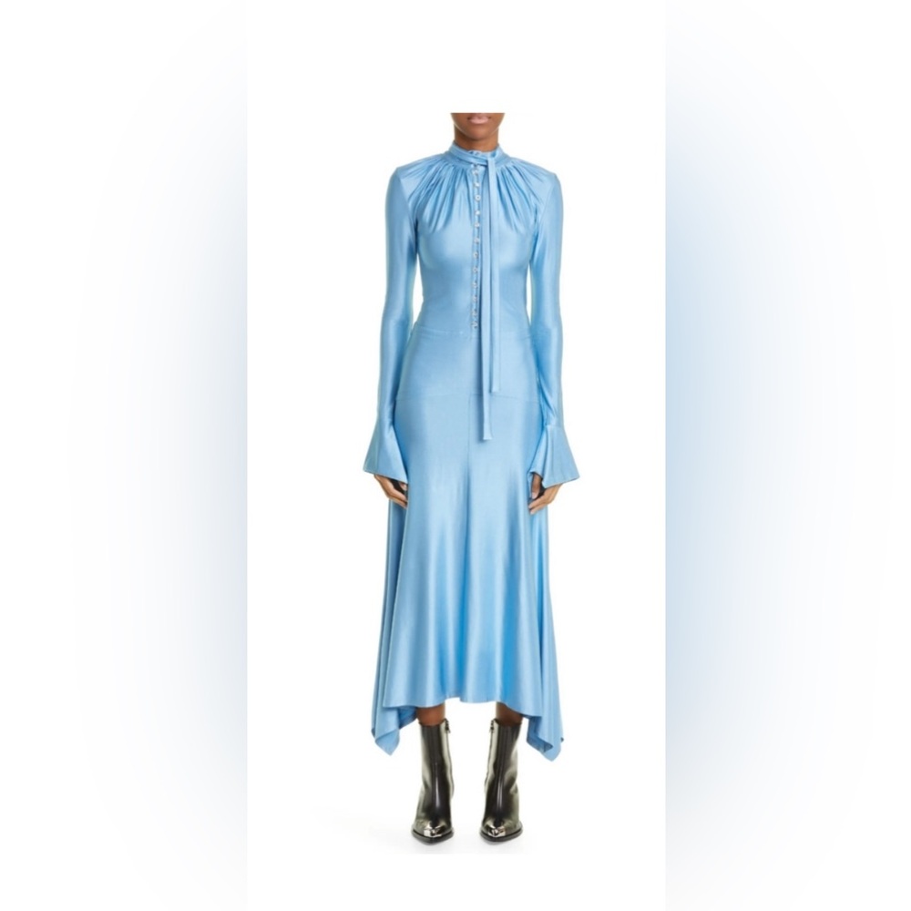 Paco Rabanne | Second Skin Long Sleeve Jersey Dress Size 8
